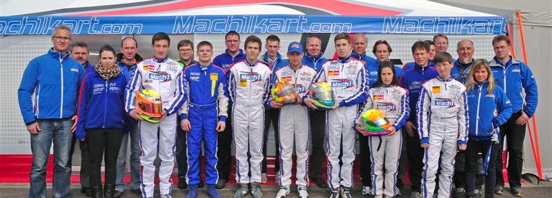 Mach1-Kart successfully places a large contingent of drivers in Oschersleben