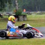 Lucas Speck with Mach1 Kart at the ADAC Kartmasters