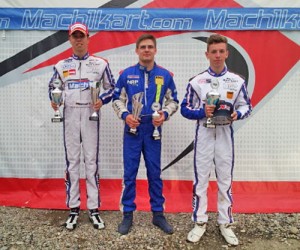 Mach1 Motorsport winning at the ADAC Kartmasters in Ampfing