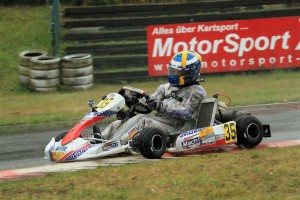 Julian Müller at the ADAC Kartmasters with Mach1 Kart