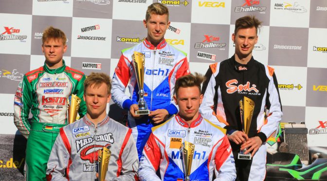 Mach1 Motorsport Drivers at the ADAC Kartmasters 2017 in Ampfing